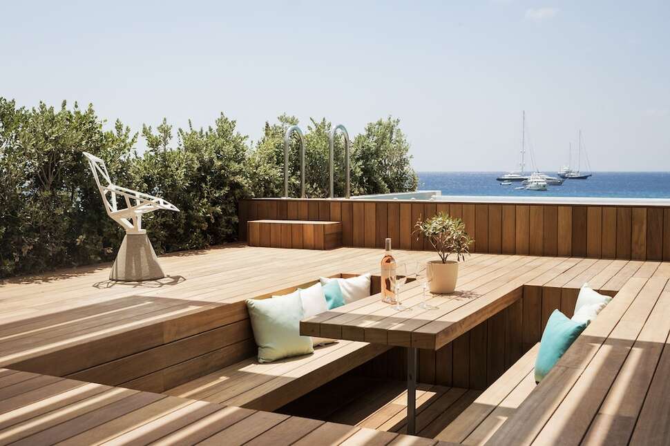 Ein Foto Mykonos Dove Beach Hotel