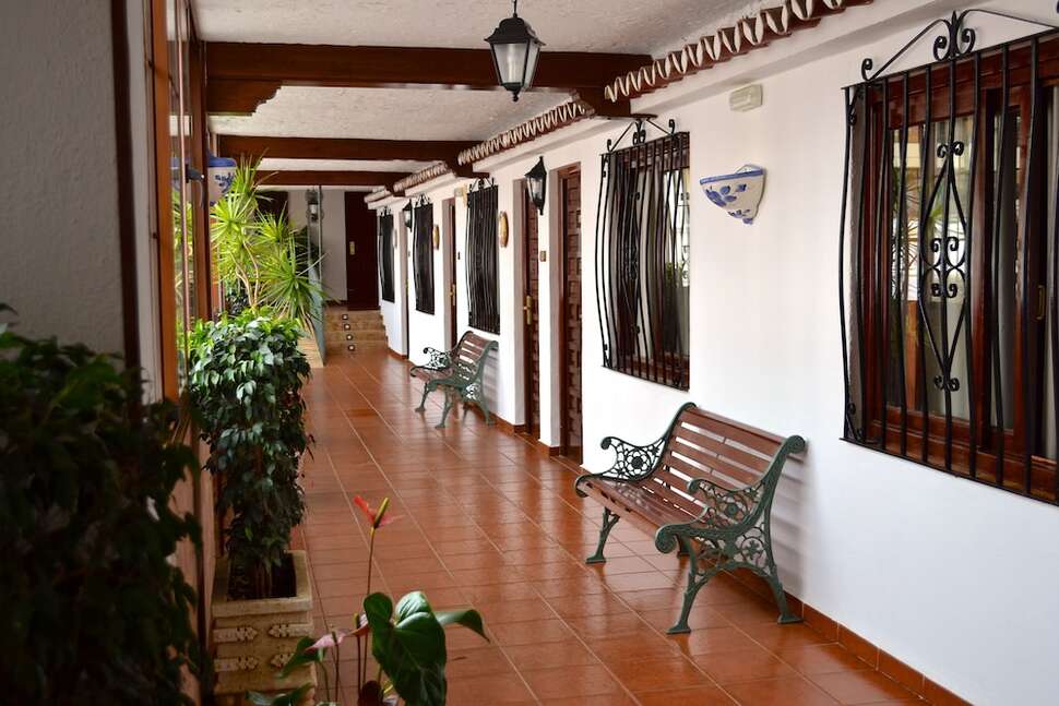 Een foto van de buitenkant van Hotel Las Rampas