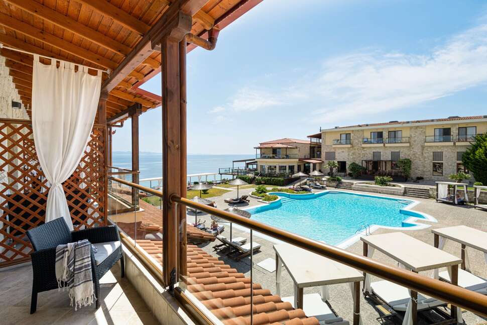 Ein Foto Blue Bay Hotel Afytos