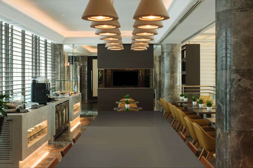 Ein Foto von den Einrichtungen im Le Royal Meridien Abu Dhabi