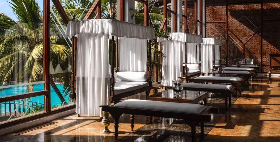 Een foto van het interieur van Royal Palms Beach Resort