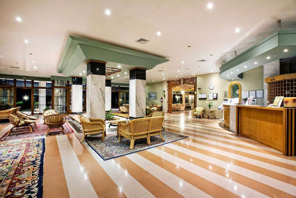 Een foto van het interieur van Possidi Holidays