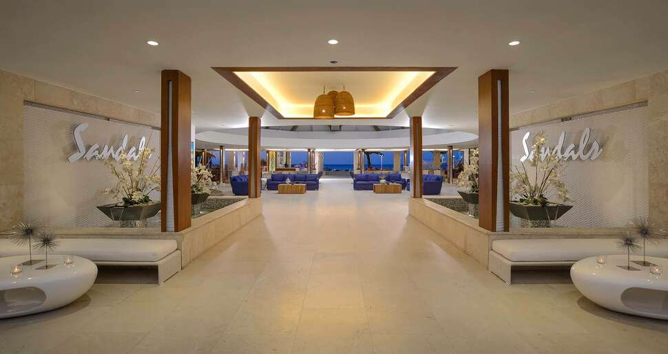 Ein Foto vom Innenbereich im Sandals Montego Bay
