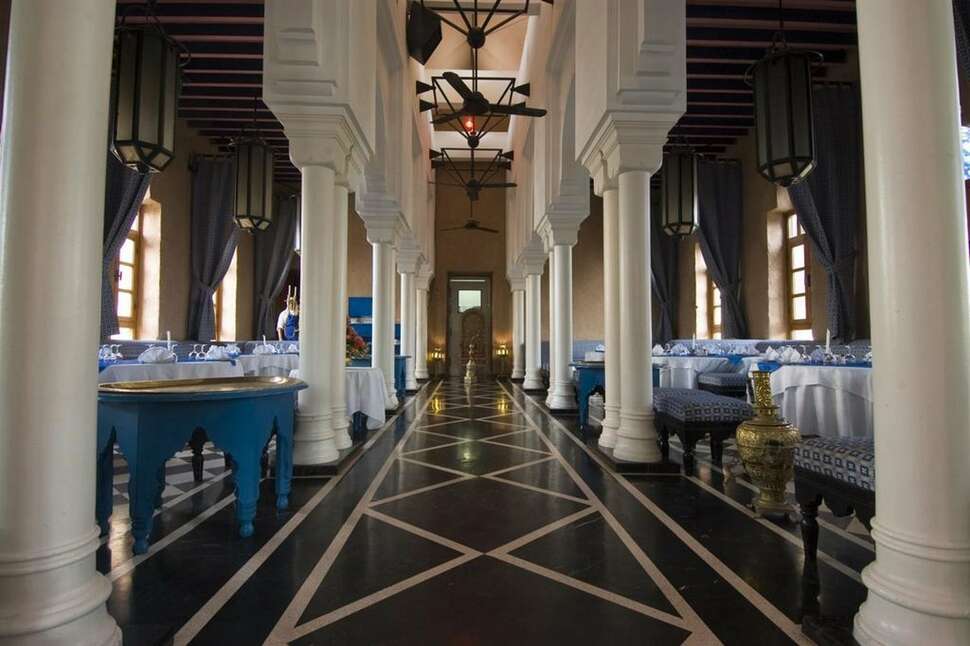 Een foto van de faciliteiten bij El Pueblo Tamlelt