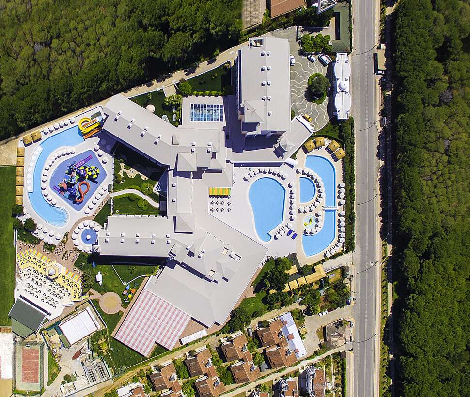 Een foto van het zwembad bij Innvista Hotel Belek