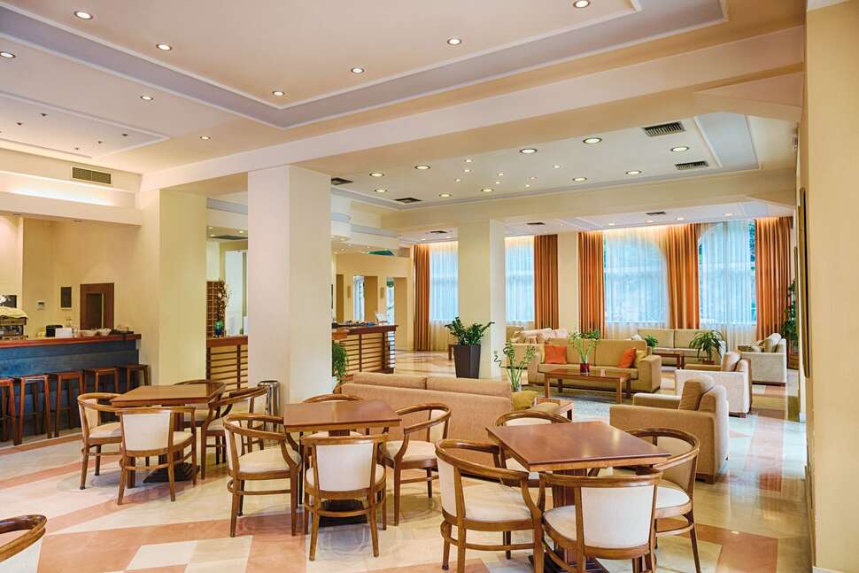 Een foto van het interieur van Corfu Hellinis Hotel
