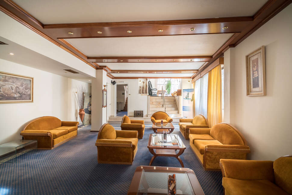 Een foto van het interieur van Diana Hotel Zakynthos