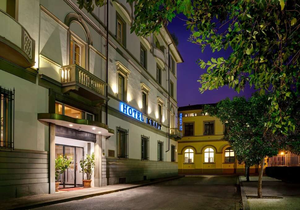 Een foto van de buitenkant van Kraft Hotel Florence