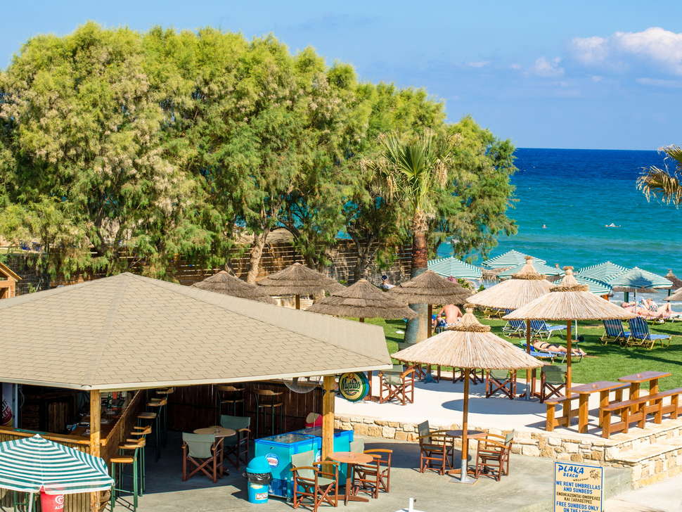 Een foto van de faciliteiten bij Plaka Beach Resort