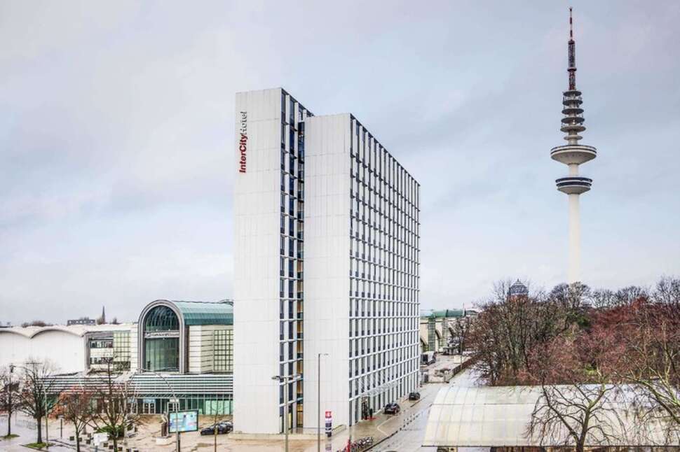 Ein Foto von einer Übersicht des IntercityHotel Hamburg Dammtor-Messe