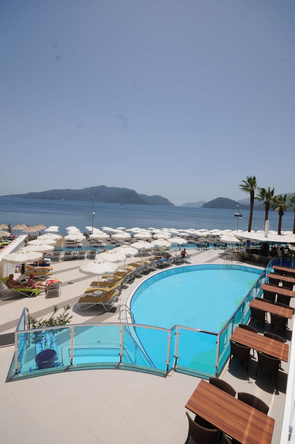 Een foto van een overzicht van Marbella Hotel