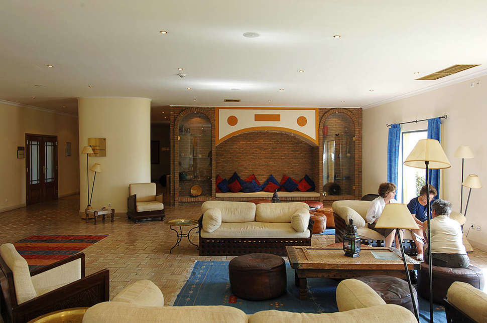 Een foto van het interieur van Vila Gale Tavira
