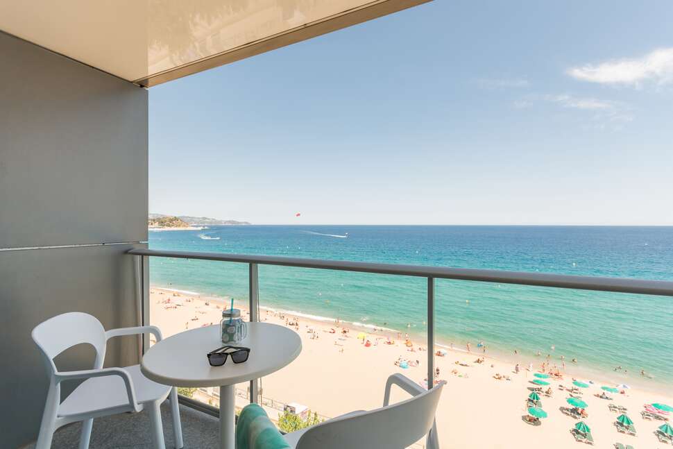 Een foto van het terras bij Pierre & Vacance Residence Blanes Playa