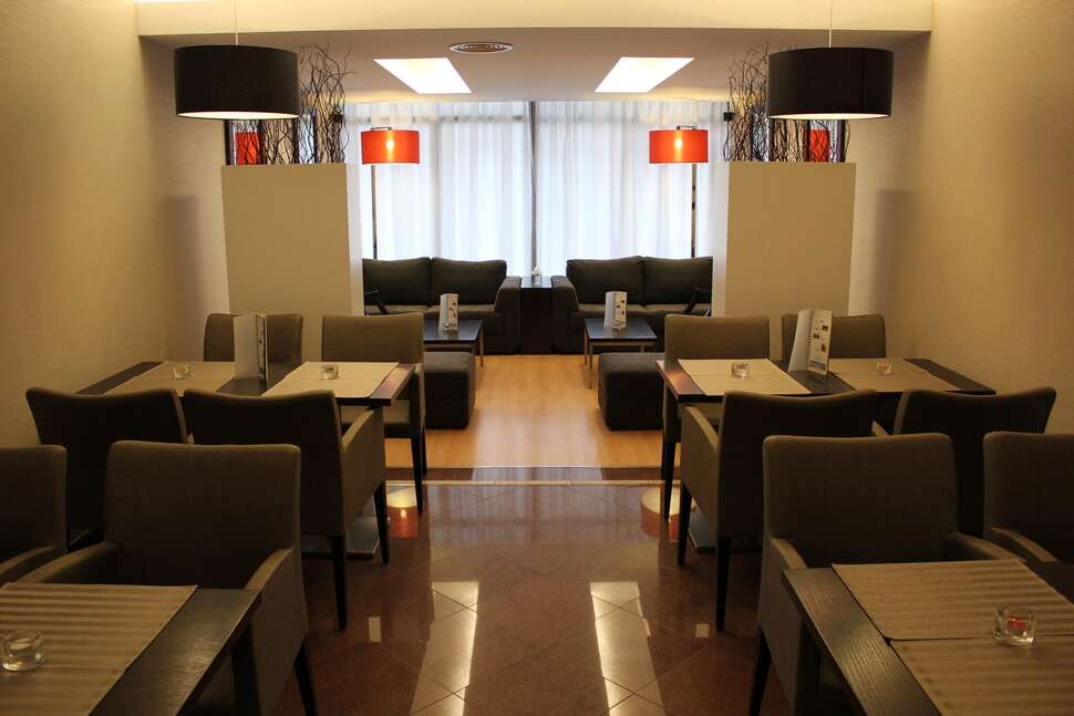 Een foto van het interieur van Hotel Principe Lisboa