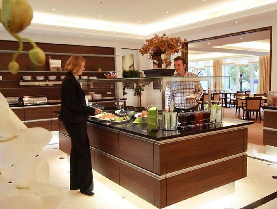 Een foto van de faciliteiten bij Aparthotel Hamburg Mitte