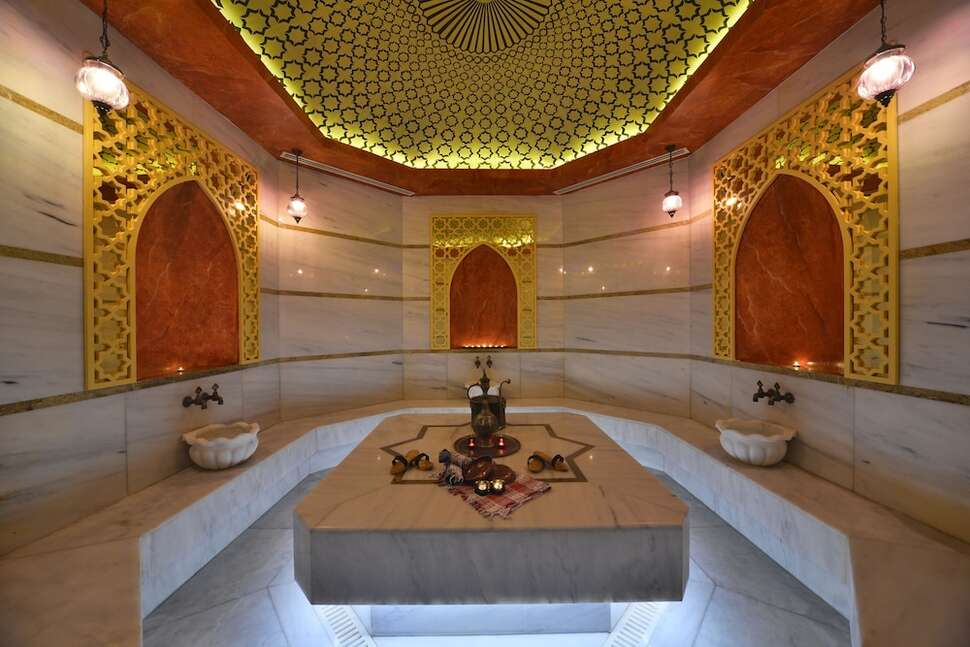Ein Foto von den Einrichtungen im Elite Luxury Suite & Spa