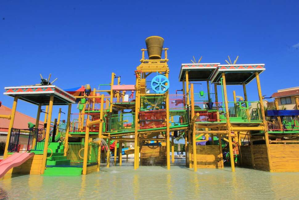 Een foto van de faciliteiten bij All Ritmo Cancun Resort & Waterpark