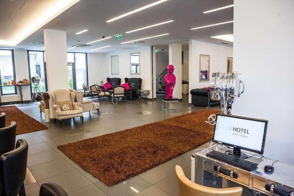 Een foto van het interieur van Elaya Hotel Vienna City West