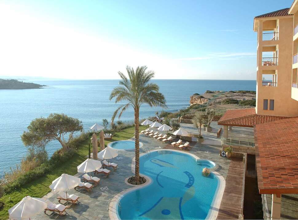 Een foto van het zwembad bij Thalassa Boutique Hotel & Spa