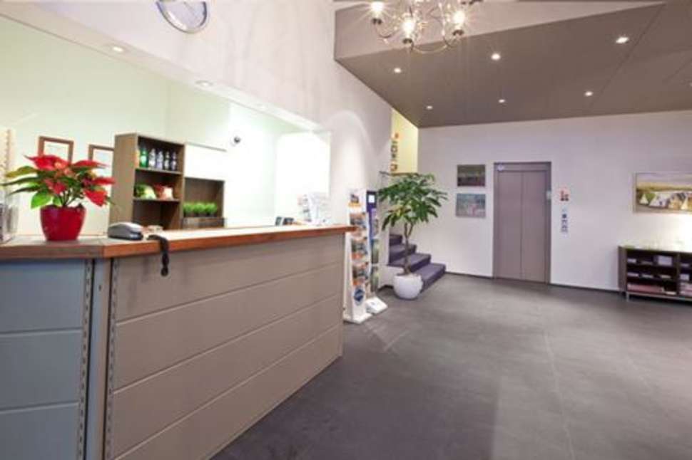 Een foto van het interieur van Fosshotel Lind