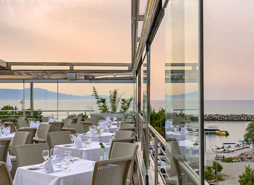 Een foto van de faciliteiten bij Porto Platanias Beach Resort & Spa