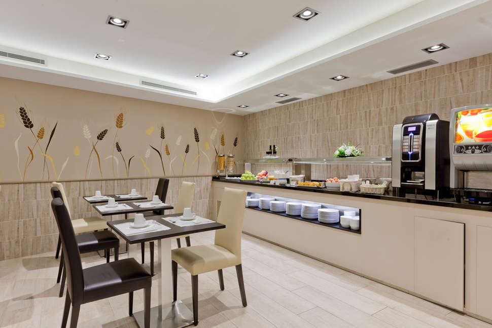 Een foto van de faciliteiten bij Hotel Santa Marta Barcelona