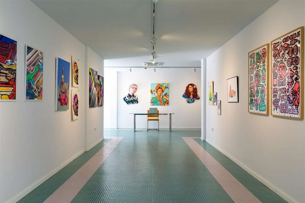 Een foto van het interieur van Paradiso Ibiza Art Hotel