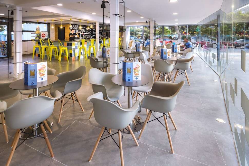 Een foto van het interieur van Hotel GHT Sa Riera