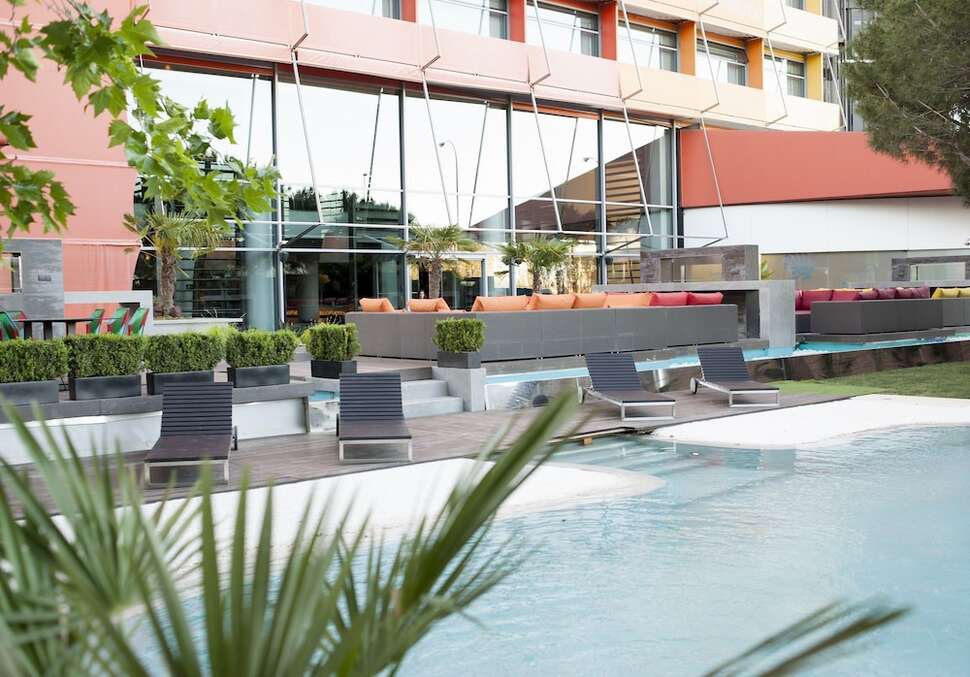 Een foto van Hotel Puerta America Madrid