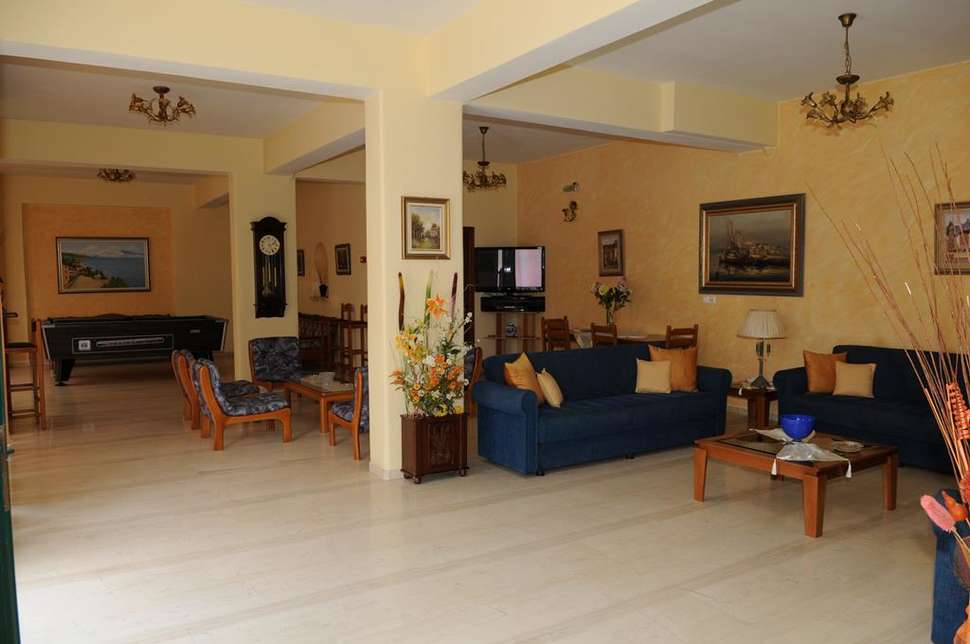 Een foto van het interieur van Castello Beach