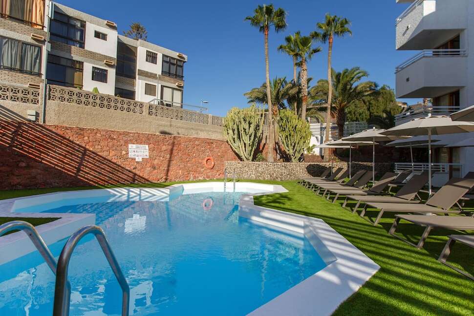 Ein Foto vom Pool im Alsol Datasol Apartments
