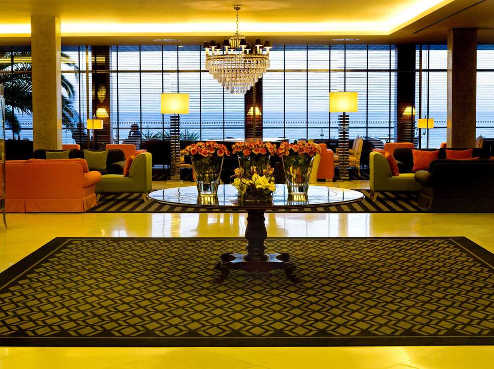 Een foto van het interieur van Algarve Casino Hotel