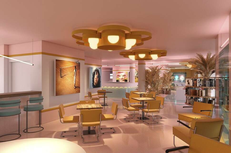 Een foto van de faciliteiten bij Paradiso Ibiza Art Hotel