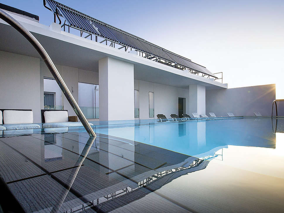 Een foto van het zwembad bij Hotel Valentina