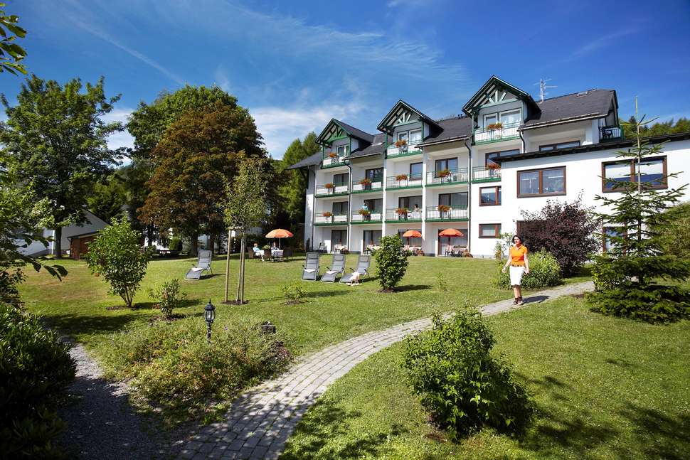 Een foto van een overzicht van Hotel Edelweiss