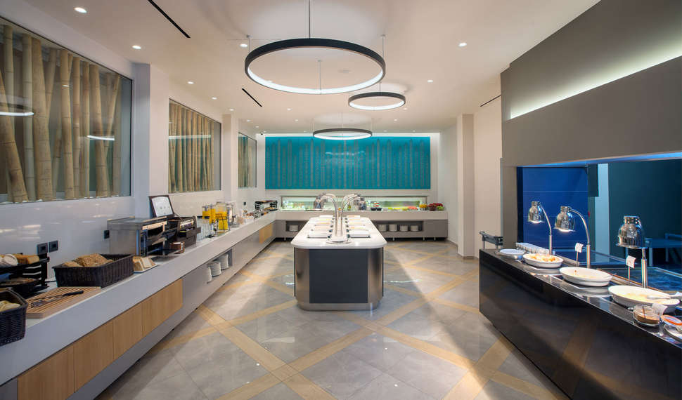 Een foto van de faciliteiten bij Blue Lagoon City Hotel