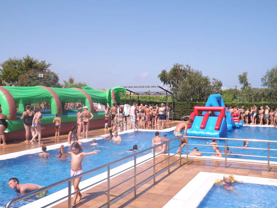 Een foto van het zwembad bij Camping Del Mar