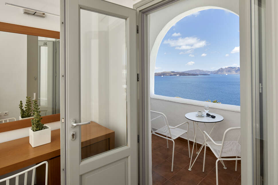 Ein Foto Santorini View Hotel