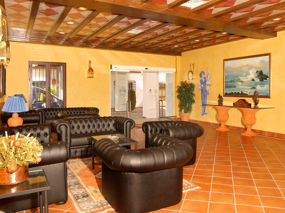 Een foto van het interieur van Blue Sea El Cortijo