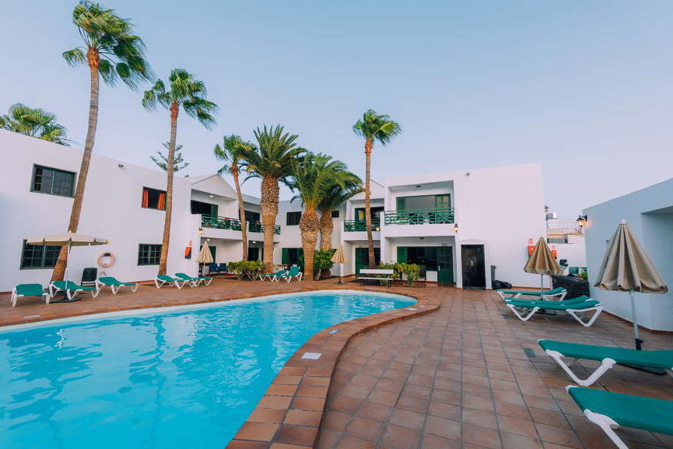 Ein Foto vom Pool im Rocas Blancas Apartments