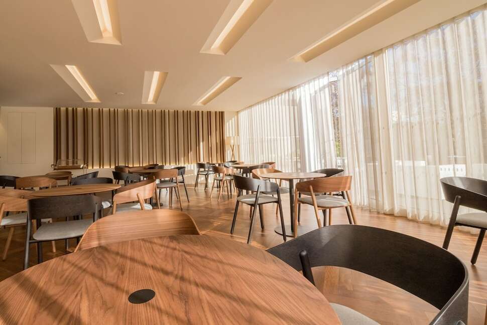 Een foto van de faciliteiten bij Girassol Hotel