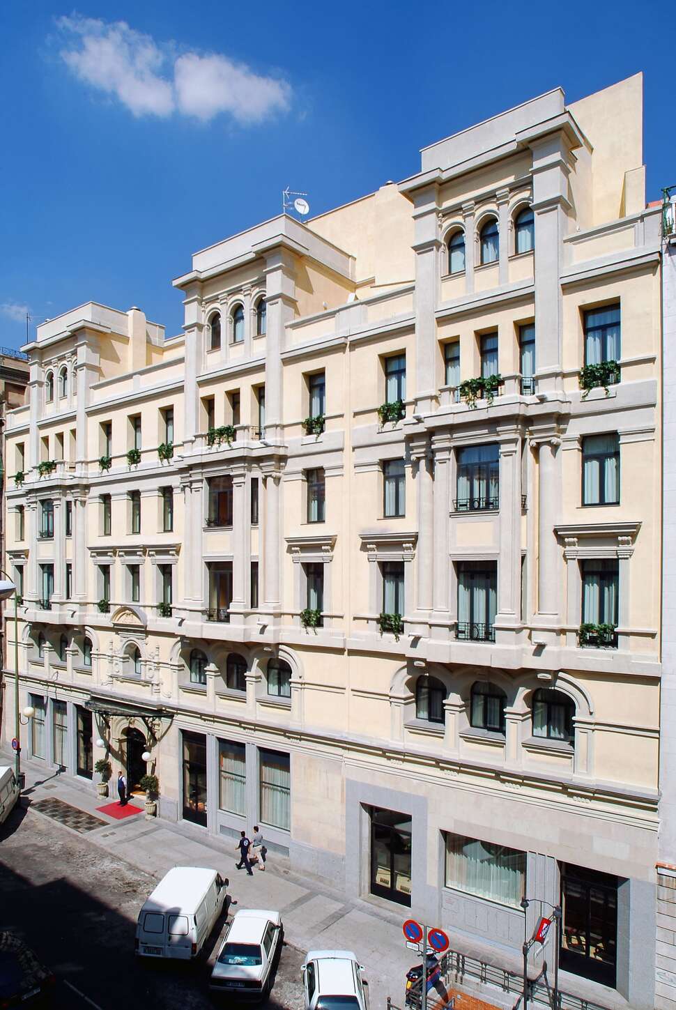 Een foto van de buitenkant van Casa de las Artes Melia Collection