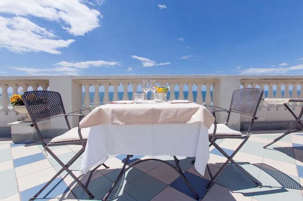 Ein Foto von den Einrichtungen im Palace Hotel Viareggio
