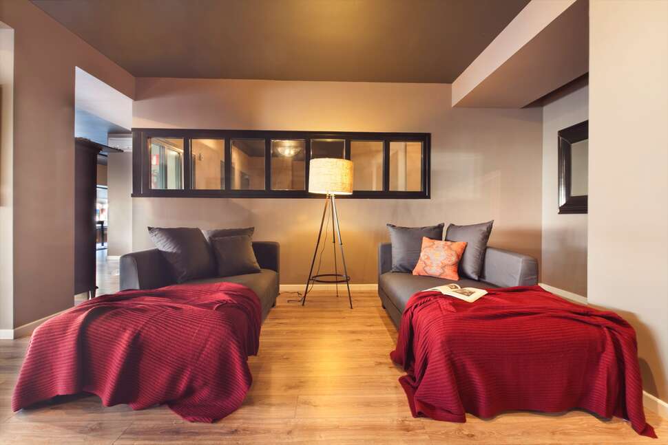 Een foto van het interieur van Hotel Acta Madfor