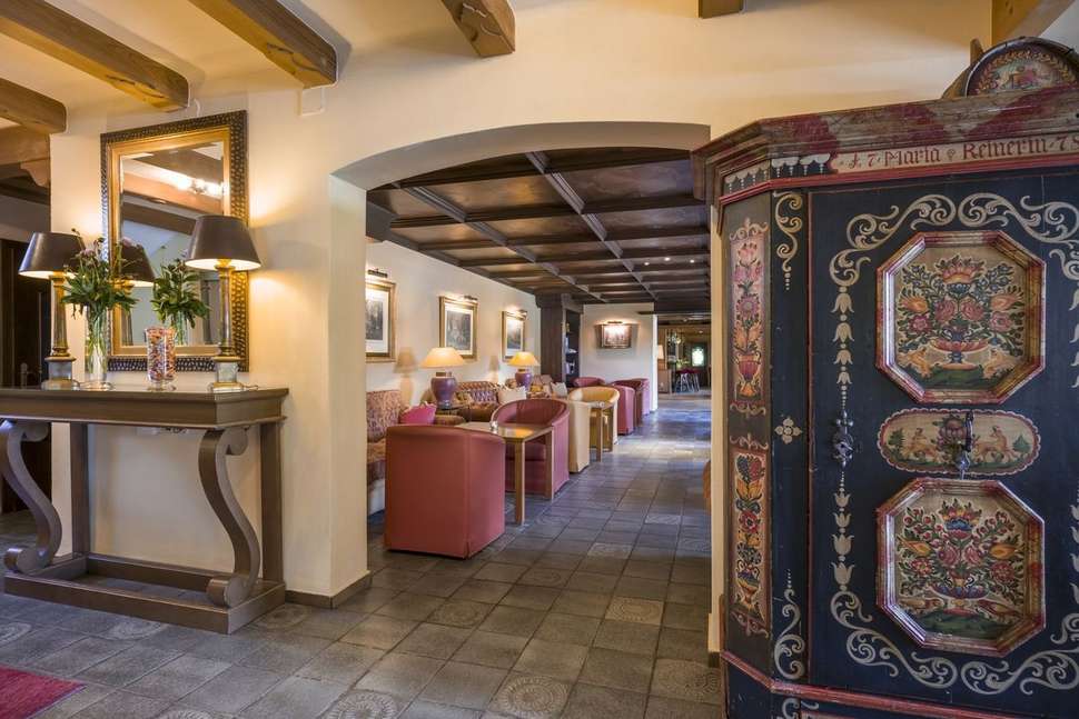 Een foto van het interieur van Sporthotel Austria