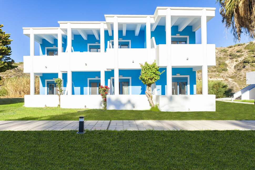 Een foto van de buitenkant van Blue Sea Beach Resort
