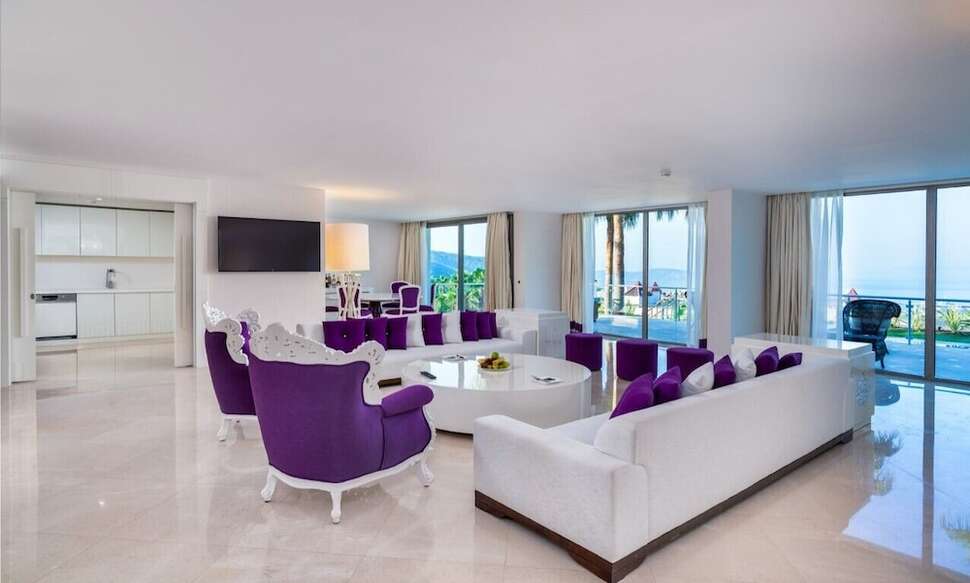 Een foto van het interieur van Hillstone Bodrum Hotel & Spa