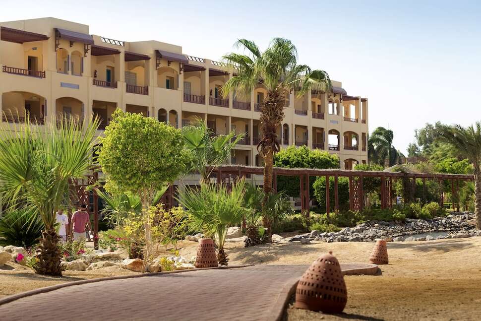 Een foto van de buitenkant van Robinson Club Soma Bay