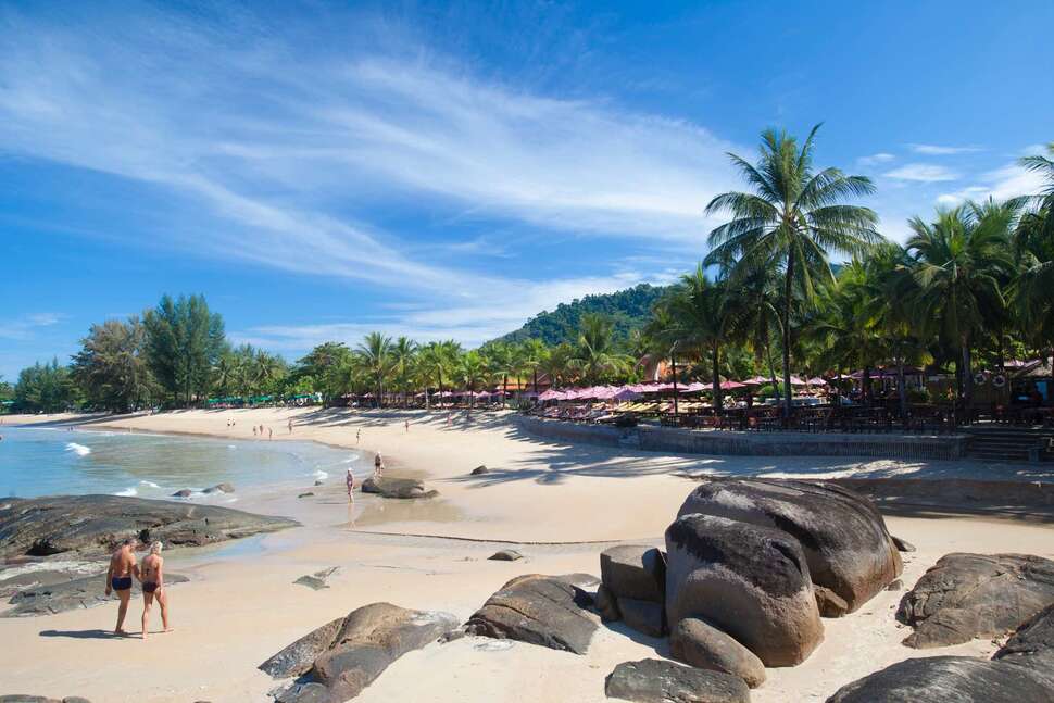 Een foto van het strand bij Khao Lak Laguna Resort