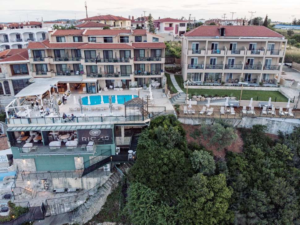 Een foto van het zwembad bij Rigas Boutique Hotel